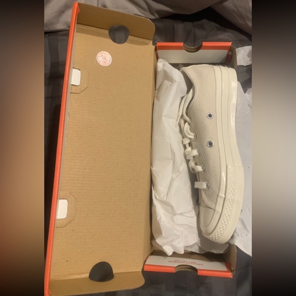BRAND NEW Converse - Unisex Chuck 70 Low Top M3.5 (162211C) White(Cream) - Picture 5 of 7